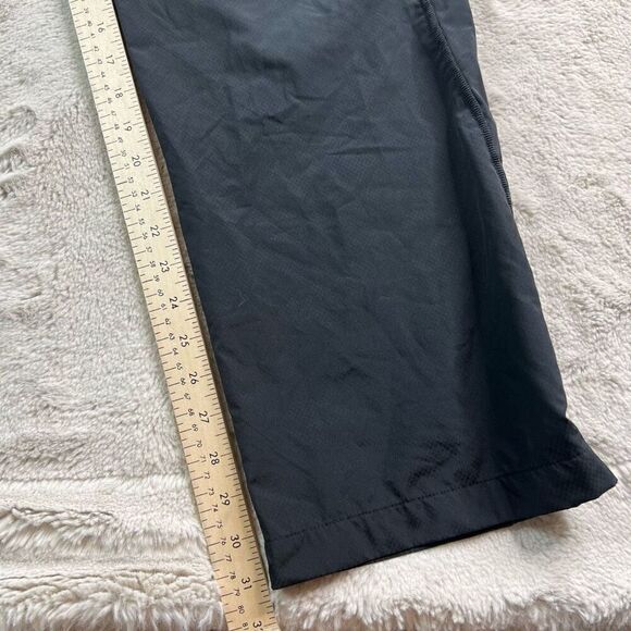 Under Armour Womens Small Windbreaker Track Pants Loose Fit Mesh Lined Ankle Zip - Picture 5 of 10